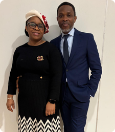 Pastor Samson and Deaconess Oluwafemi Shadare, Host Pastors of RCCG Praise City Faversham